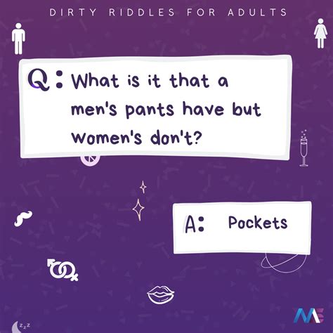 29 funny harmless and dirty riddles for adults – Artofit