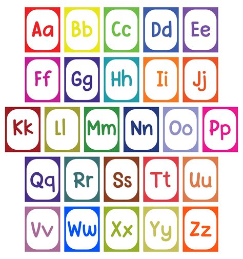 Large Sized Alphabet Letter Printable