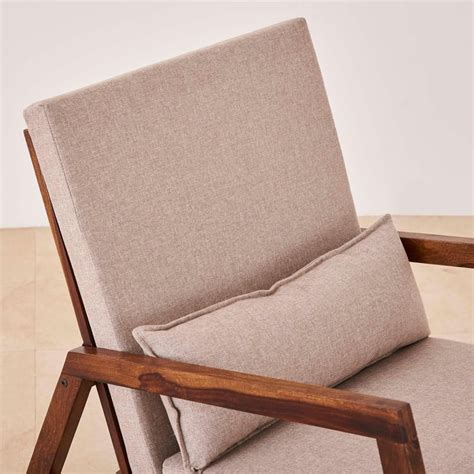 Buy Ryker Sheesham Wood Rocking Chair - Beige from Home Centre at just ...