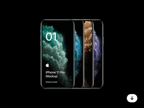 Freebie iPhone 11 Pro Mockup - PSD on Behance