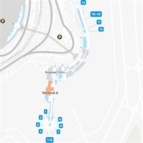 Reagan National Airport Map | DCA Terminal Guide