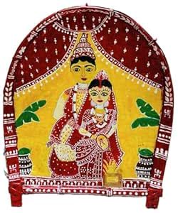 Shrabani Art Creation Bengali Wedding Kulo, Handpainted Decorative ...