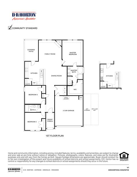 Dr Horton House Plans - House Plan