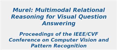 PhD and Master Research Topic in Multimodal Relational Reasoning | S-Logix