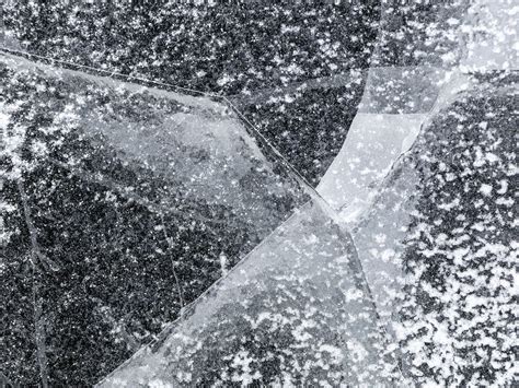 Download wallpaper 1600x1200 ice, crannies, texture, surface, grey ...