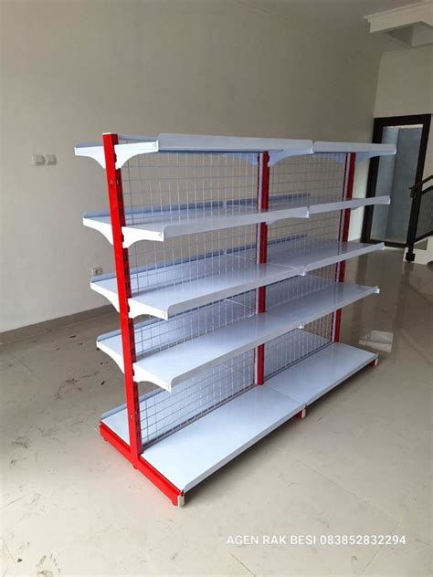 RAK MINIMARKET MURAH TIPE ECO-100 (Warna Bebas, Harga Pas!)