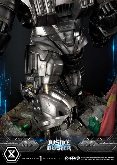 DC Comics - Batman Advanced Suit and Justice Buster Statues by Prime 1 ...