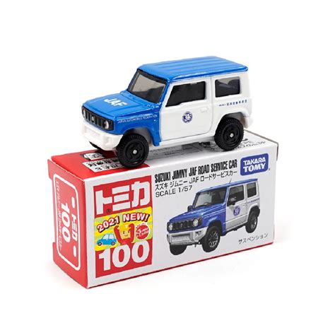 Tomica 100 Suzuki Jimny JAF Road Service Car – Jaiman Toys