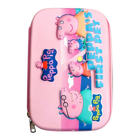 Embossed Pencil Box Pepa Pig – CharmBox®