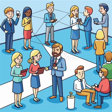 Business Networking Cartoon 的图像结果