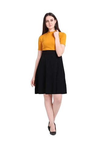 Women's Knee Length Skater Dress