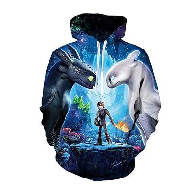 Buy Hiccup Costume HTTYD Cosplay Jacket Halloween Hoodie Night Fury ...