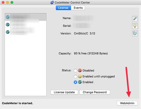 Image result for Codemetercc.exe CodeMeter Control Center