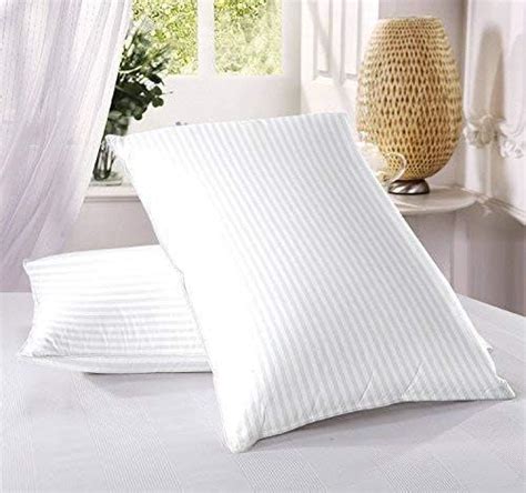 Recron Certified Dream Fibre Pillow (41X61, Fiber;Microfiber, White ...
