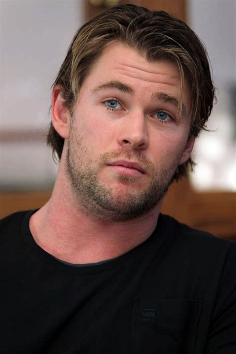 Young Chris Hemsworth