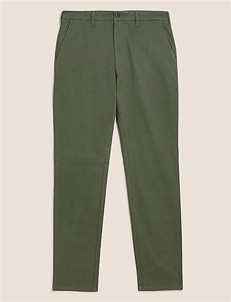 Buy Slim Fit Stretch Chinos at Marks & Spencer