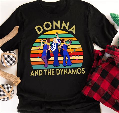 Mamma Mia Donna And The Dynamos Vintage Retro T-Shirt, Mamma Mia Shirt ...