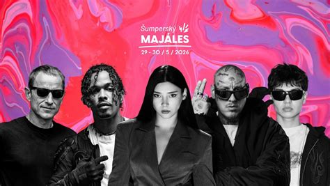 Šumperský Majáles 2026 💗 BEN CRISTOVAO, SEPAR, PAM RABBIT, G1NTER, PSH ...