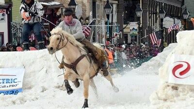 Skijoring: Extreme winter sport combines rodeo and ski culture | Travel