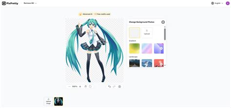 Download Gratis Miku Transparent Background Model (PNG, Chibi & GIF)