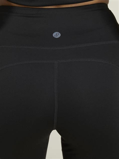 Black Sculpt Booty Shorts | High-Waisted & Supportive – Cava – CAVA ...