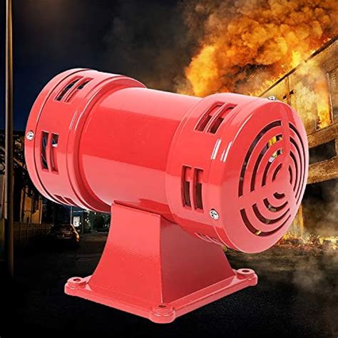 LiaoDaza Air Raid Siren, 110V Electric Alarm Sirens 140db India | Ubuy