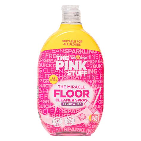 The Pink Stuff Miracle Floor Cleaner Spray (750ml) - No Bucket or Water ...