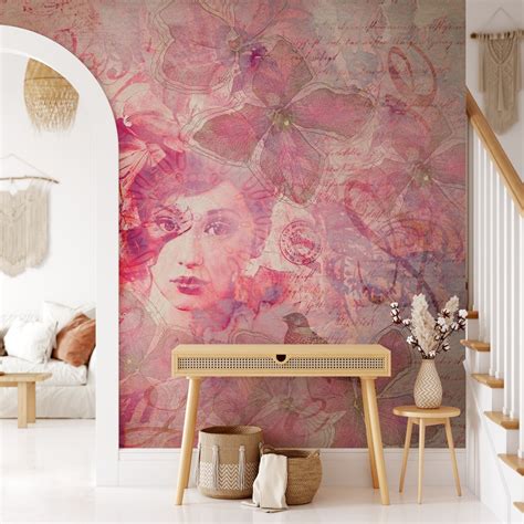 Mystic Lady With Bird wallpaper - Happywall