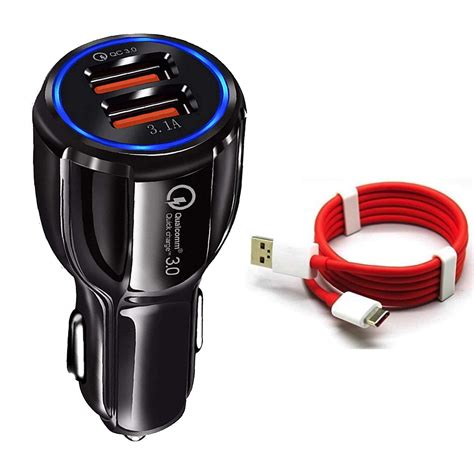 30W Dual Port Car Charger For Maruti Grand Vitara Sigma Original QC Car ...