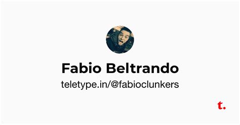 Fabio Beltrando — Teletype