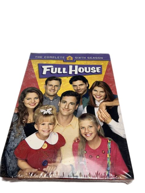 Full House - The Complete Sixth Season (DVD, 2007, 4-Disc Set) for sale ...