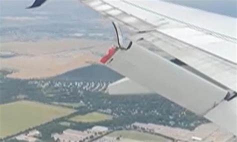 Delta Airlines Boeing 737 loses part of its wing in mid-air, terrifying ...