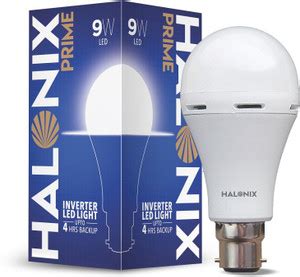HALONIX 9 W Inverter Round B22 Inverter Bulb Price in India - Buy ...