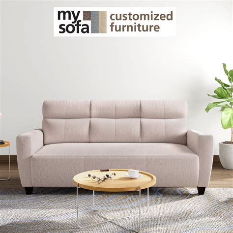 Buy Helios Emily Fabric 3-Seater Sofa - Customized Furniture from ...