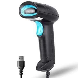 helett HT410 Barcode and QR 2D &1D Wired Handheld Indicator with ...