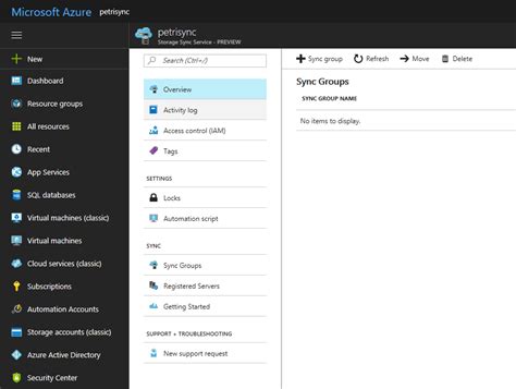 Image result for Create an Azure File Sync