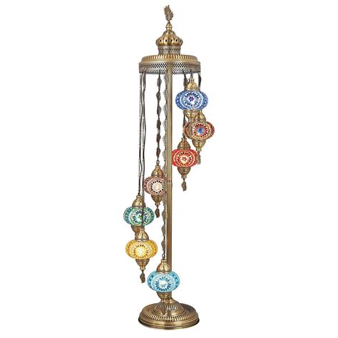 Handmade Moroccan Mosaic Floor Lamp - www.first-class-products.com