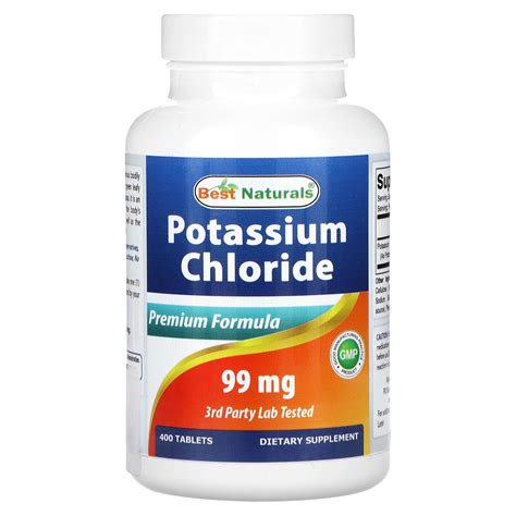 Best Potassium Chloride Supplement for Maintaining Electrolyte Balance - Straight.com