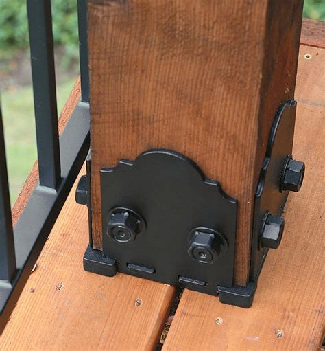 Ozco 6×6 Post Base for Outdoor Structures - Lee Valley Tools