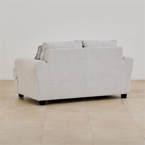 Buy Helios Clasrisse Fabric 2-Seater Sofa - Grey from Helios by Home ...