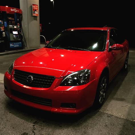 Michael's 2006 Super Clean Code Red Nissan Altima SE-R