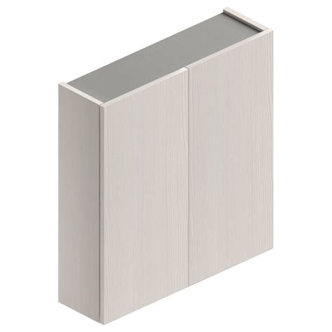 Pensile bagno L 70 x P 20 x H 75 cm legno larice biancoSENSEA | Leroy ...