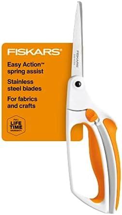 Fiskars No.8 Premier Easy Action Bent Scissors : Amazon.in: Health ...