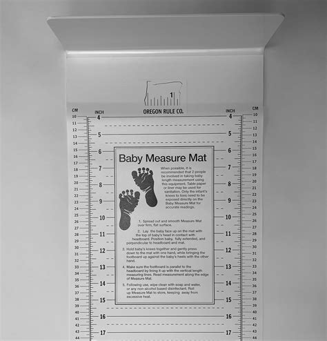 Amazon.com : Oregon Rule Baby Measure Mat, Reads Up to 45 Inches (114 ...