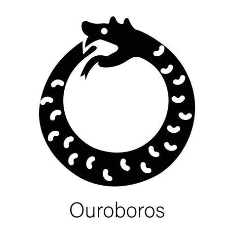 Trendy Ouroboros Concepts 45884955 Vector Art at Vecteezy