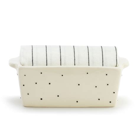 DEMDACO Sun & Dots Mini Loaf Pan With Towel | Wayfair