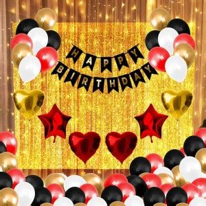 AMEX STORE Happy Birthday Decorations Kit / Items | Birthday Theme ...