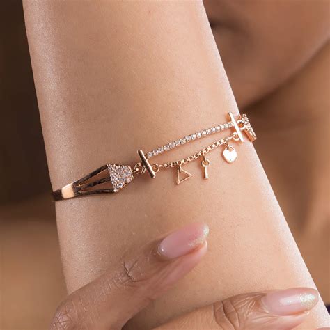 Latest Design Pure 92.5 Silver Bracelet For Women & Girls | Luxaore