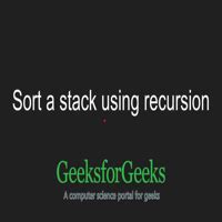 Image result for Sort Array Using Recursion