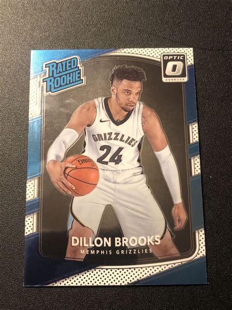 2017-18 Panini Donruss Optic Rated Rookie Dillon Brooks #152 Rookie RC ...
